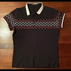 Mens polo shirt ( cut small ) size large